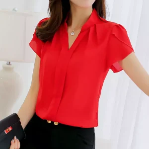 Short Sleeve Blouses